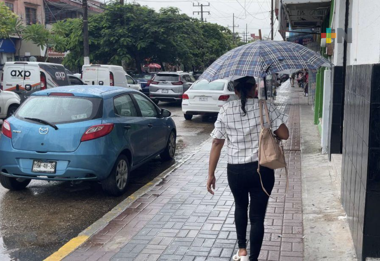 Continuarán lluvias ligeras en el territorio veracruzano